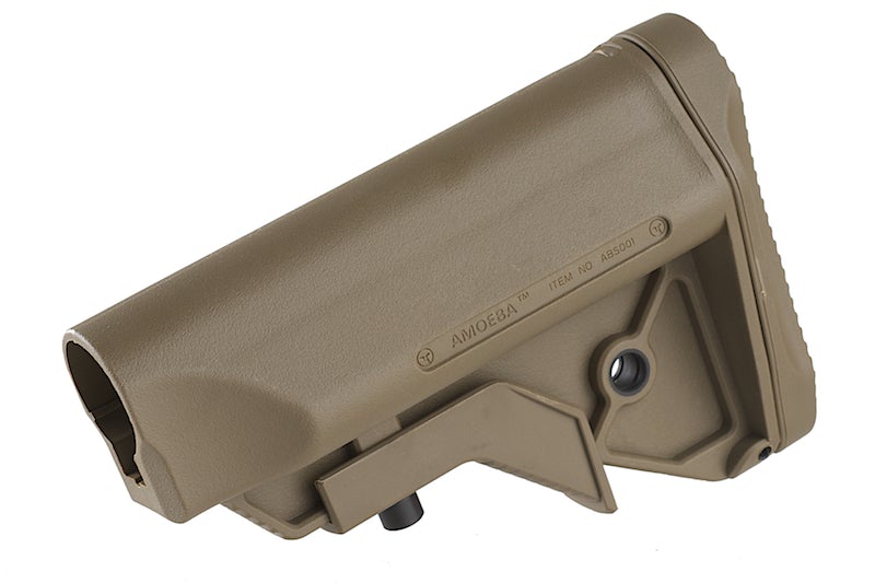 ARES Amoeba Butt Stock for Ameoba & Ares M4 Series (Dark Earth)