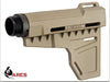 ARES Amoeba Adjstable Stock for Ares/ Ameoba M4 Series AEG (Type B, Dark Earth)