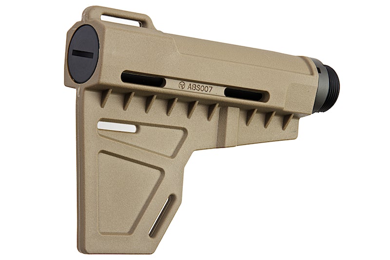 ARES Amoeba Adjstable Stock for Ares/ Ameoba M4 Series AEG (Type B, Dark Earth)
