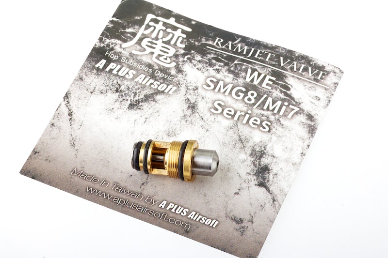 A Plus Airsoft Ramjet Valve for WE SMG8 / MP7 Series