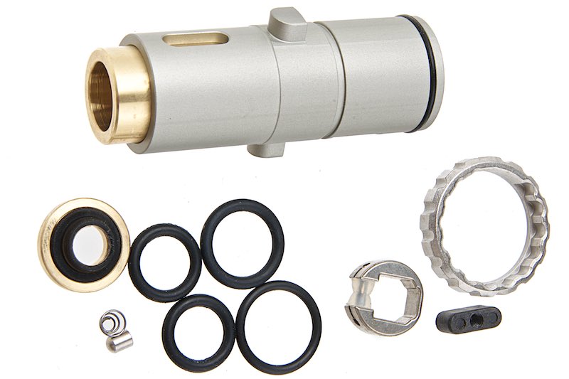 Alpha Parts CNC Stainless Steel Anti-Rotation Hop Up Set for Systema PTW M4 Airsoft Rifle
