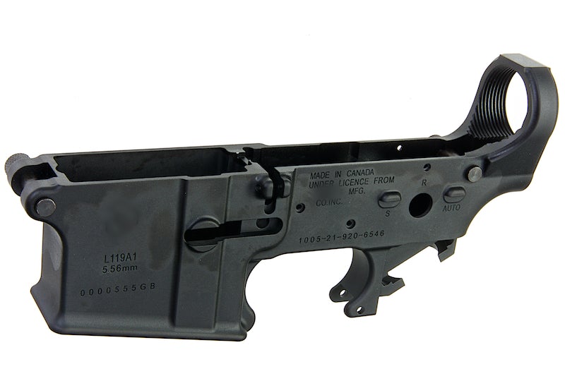 Alpha Parts Aluminium Lower Receiver (L119 Style) for Systema PTW M4 Series