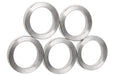 Alpha Parts Stainless Steel Cylinder Spring Guide Washers for Systema PTW M4 Electric Rifle