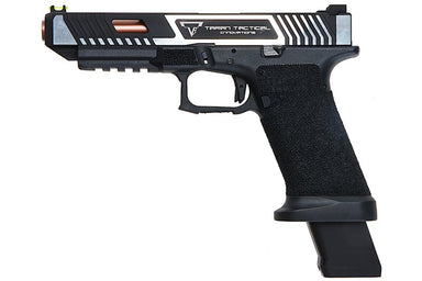 EMG (APS) TTI Combat Master G34 Slide w/ OMEGA Frame GBB Airsoft Pistol (2 Tone)