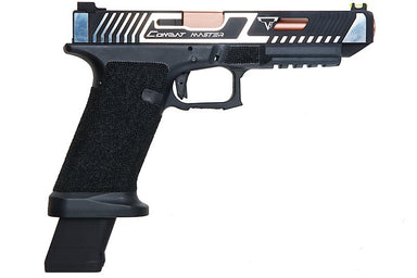 EMG (APS) TTI Combat Master G34 Slide w/ OMEGA Frame GBB Airsoft Pistol (2 Tone)