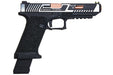 EMG (APS Custom) TTI Combat Master G34 Slide w/ OMEGA Frame CO2 Pistol (Black/ Silver)