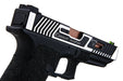 EMG (APS Custom) TTI Combat Master G34 Slide w/ OMEGA Frame CO2 Pistol (Black/ Silver)