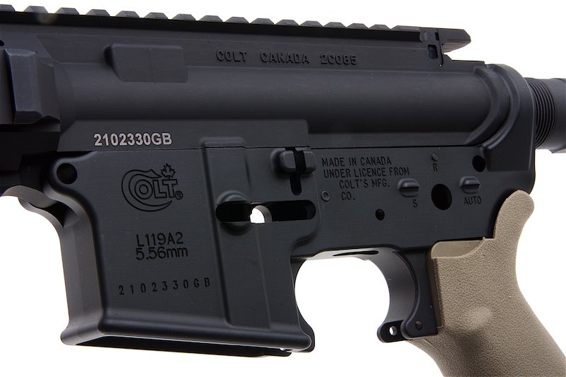 ARCHWICK Officially Licensed L119A2 Conversion Kit for Marui MWS M4 GBB