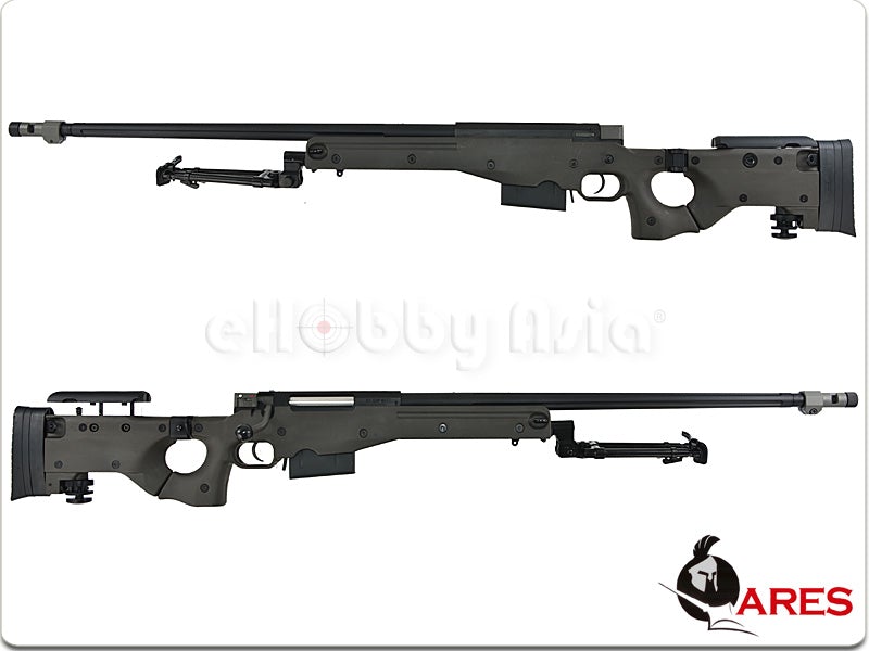 ARES AW-338 Spring Power Rifle (CNC, Olive Drab)