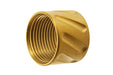 EA Diagonals Knurled Thread Protector (14mm CCW/ Gold)