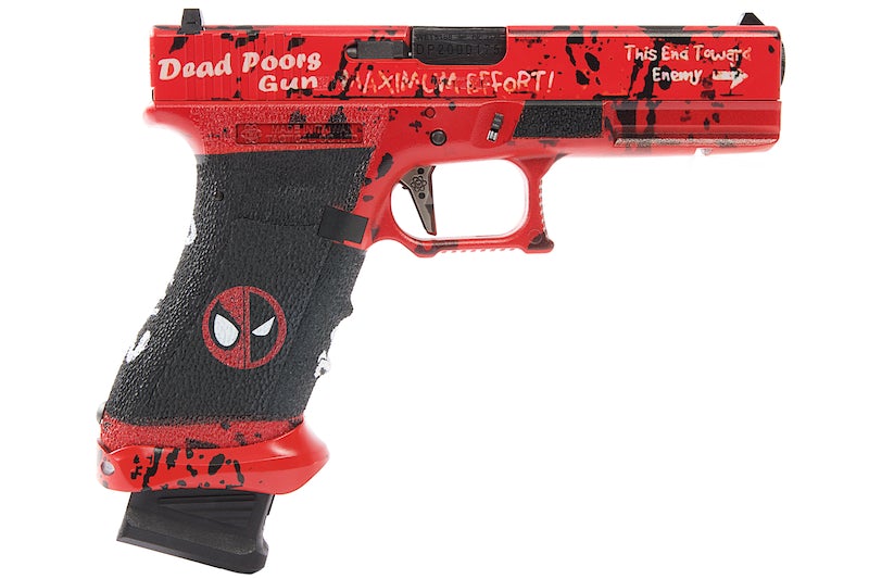 Ascend (WE) Deadpool DP17 GBB Pistol (Force Trigger Ver.)