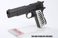 EA Full Size CNC Aluminum 'Cobra Skeleton' 1911 Pistol Grip (Silver)