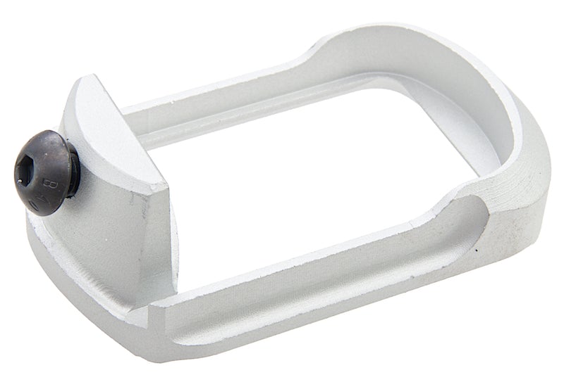 EA Compact Magwell for Tokyo Marui G17/ G18C & Umarex/VFC G19 (Silver)