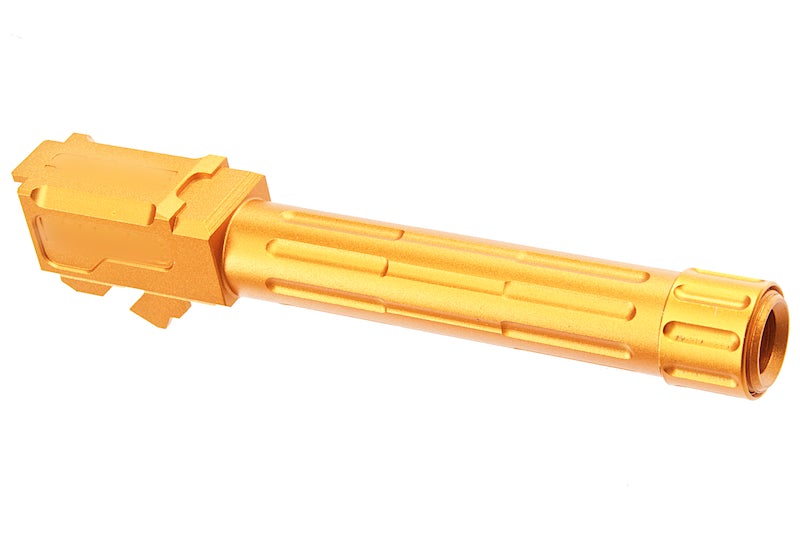 EA 9INE Outer Barrel for Umarex G19 GBB (Gold/ 14mm CCW Threaded)