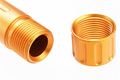 EA 9INE Outer Barrel for Umarex G19 GBB (Gold/ 14mm CCW Threaded)