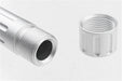 EA 9INE Outer Barrel for Umarex G19 GBB (Silver/ 14mm CCW Threaded )