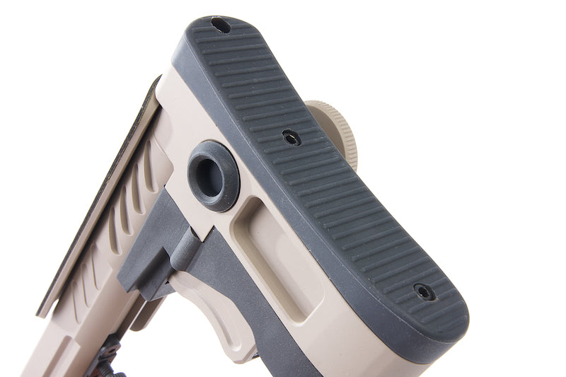 5KU PT-3 AK Telescopic Foldable Stock for AK Airsoft AEG/ GBB Rifle (Tan)
