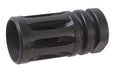 ASG (B&T) ROTEX - III C Barrel Extension Tube With Flash Hider (14mm CCW/ Long/ Grey)