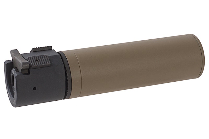 ASG (B&T) ROTEX - III C Barrel Extension Tube With Flash Hider (14mm CCW/ Tan)