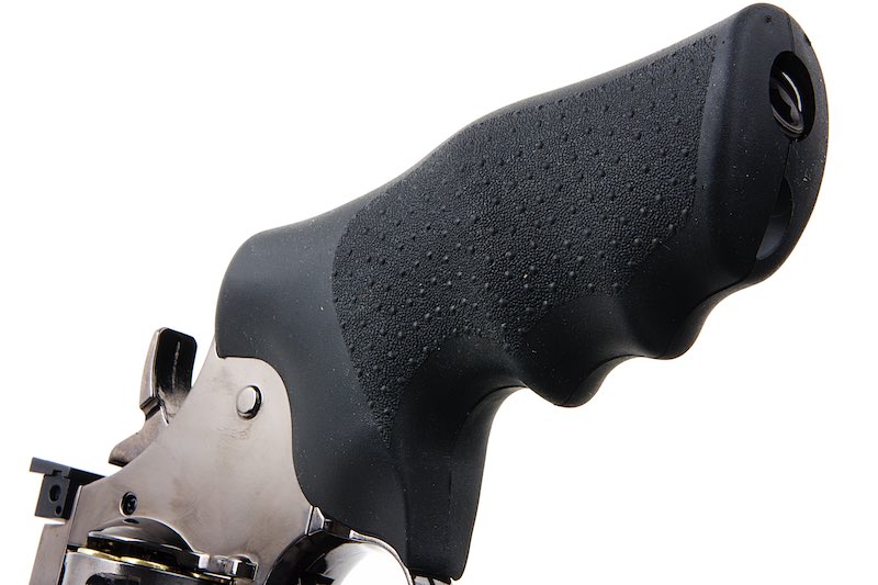 ASG Dan Wesson 4 Revolver w/ Hogue Style Grip CO2 - Gun Metal Gray