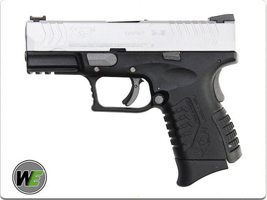 WE (Air Venturi) XDM 3.8 Compact GBB Pistol (Licensed by Springfield Armory/ Silver)