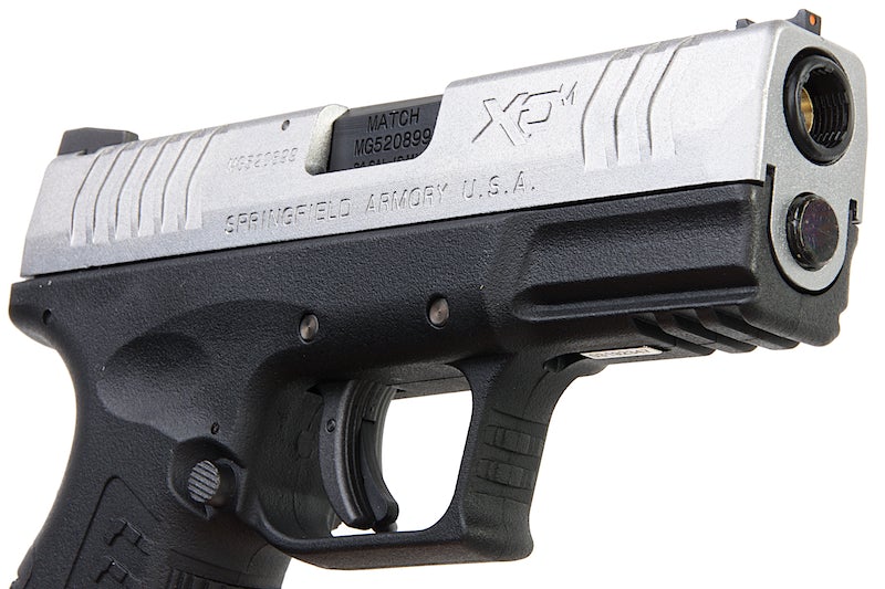 WE (Air Venturi) XDM 3.8 Compact GBB Pistol (Licensed by Springfield Armory/ Silver)