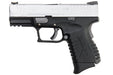 WE (Air Venturi) XDM 3.8 Compact GBB Pistol (Licensed by Springfield Armory/ Silver)