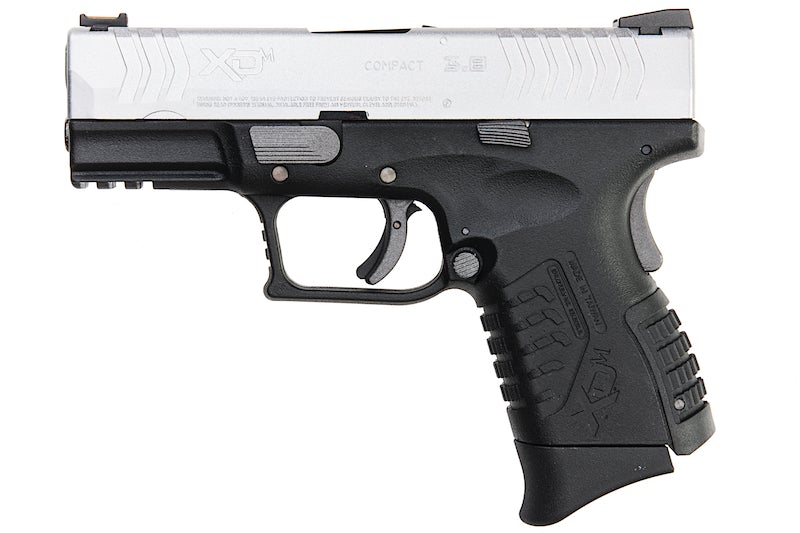 WE (Air Venturi) XDM 3.8 Compact GBB Pistol (Licensed by Springfield Armory/ Silver)