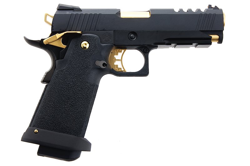 AW Custom HX27 Hi-Capa 4.3 GBB Pistol (BK/GD)