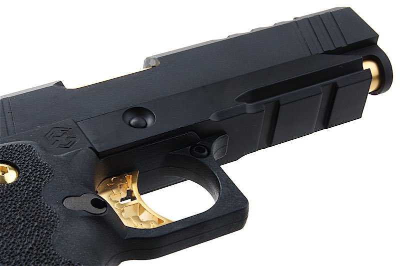 AW Custom HX27 Hi-Capa 4.3 GBB Pistol (BK/GD)