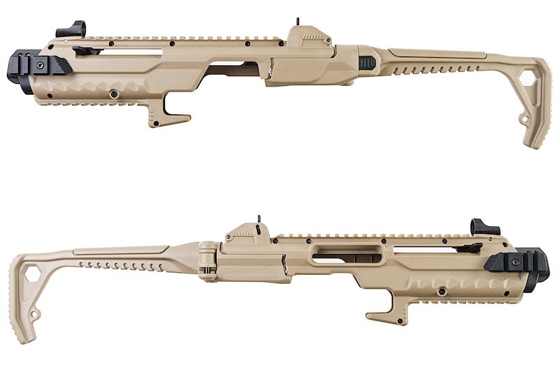 Armorer Works Polymer Tactical Carbine Conversion Kit for TM G17 / AW Custom VX01 / VX02 / WE GBB G Series (TAN)
