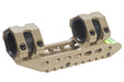 Blackcat Airsoft Light Weight 25/30mm Dual Scope Mount (Tan)