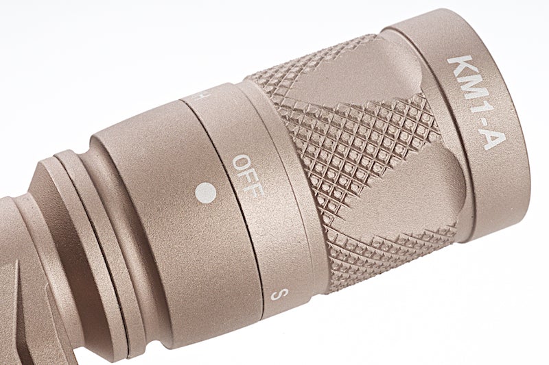 Blackcat Airsoft M300 Flashlight with Tactical IMF Mount (Tan)