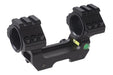 Blackcat Airsoft 25/30 mm Dual Scope Mount w/ Rail System