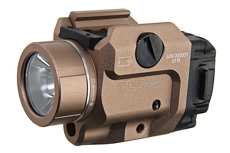 Blackcat Airsoft TLR-8 Tactical Flashlight (Tan) | eHobby Asia