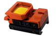 Blackcat Airsoft Folding Red Dot Sight (Orange)