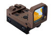 Blackcat Airsoft Folding Red Dot Sight (Tan)