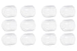 Blackcat Airsoft Breakable Cap for VX Flat Head Projectile (12pcs, Clear)