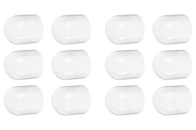 Blackcat Airsoft Breakable Cap for VX Flat Head Projectile (12pcs, Cle ...