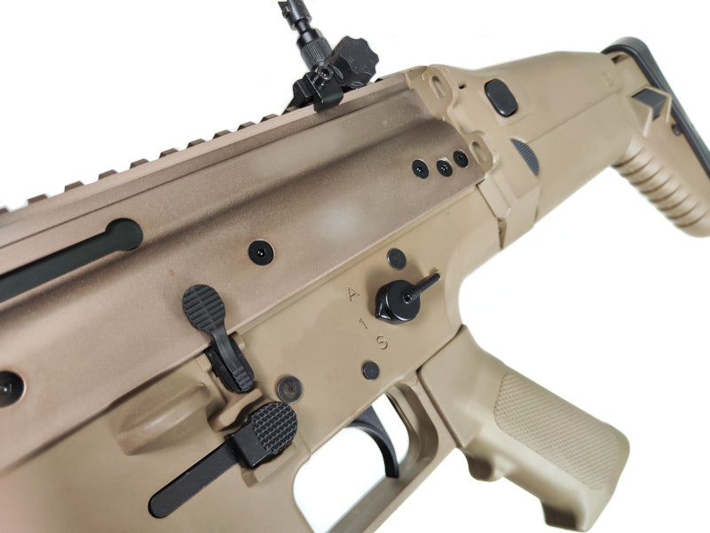 Double Bell SCAR-H 804S M Lok AEG Airsoft Rifle (Tan)