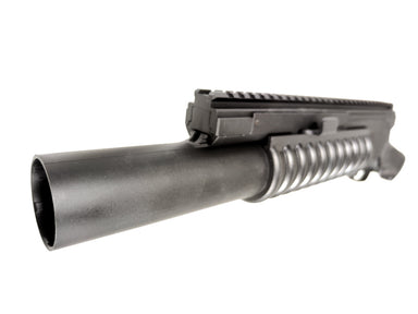Double Bell Pistol Style Airsoft Grenade Launcher w/ 40mm Grenade Cartridge (Long)