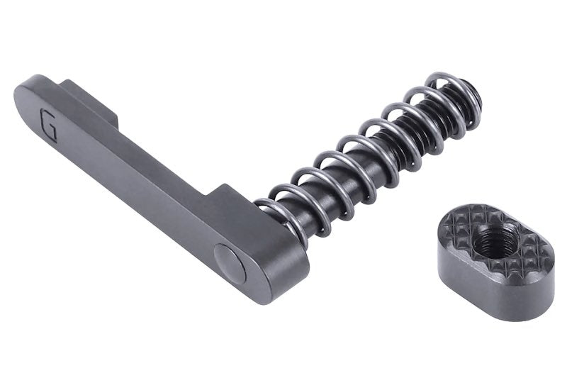 BJ TAC Steel G Style Mag Catch For Tokyo Marui MWS GBB Airsoft Rilfe