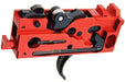 BJ TAC CNC Aluminum Adjustable Complete Trigger Box For Tokyo Marui MWS GBB Airsoft Guns (Orange)