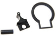 Bow Master CNC Aluminum Front Night Sight For VFC MP5/ G3 GBB