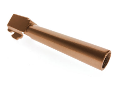Double Bell Metal Airsoft Outer Barrel For Tokyo Marui 17 Airsoft Pistol (Rose Gold)