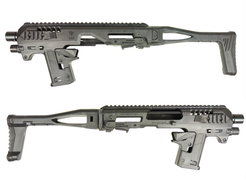 Caa Roni CAA Micro RONI Pistol Carbine Conversion for 17 GBB Airsoft Pistol ...