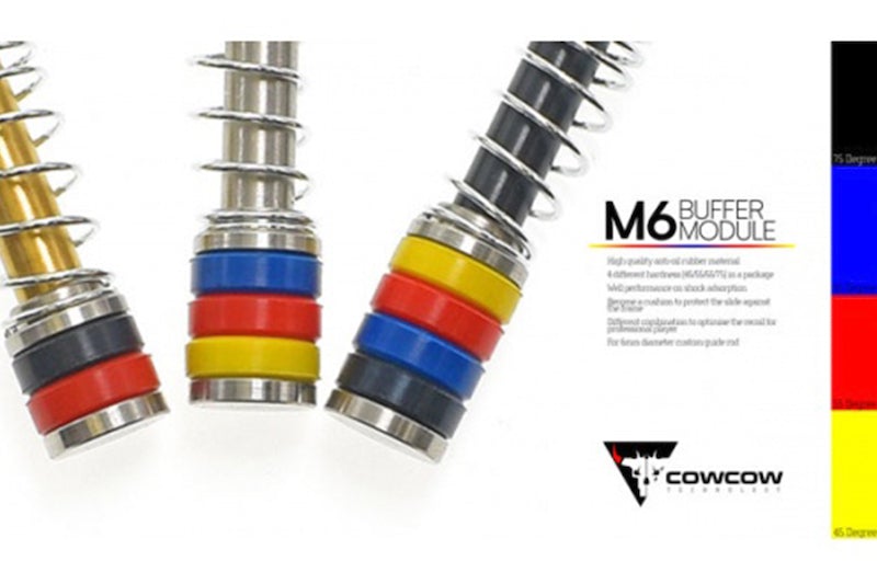 COWCOW Technology M6 Buffer Module for GBB Pistol (For 6mm Diameter Custom Guide Rod)