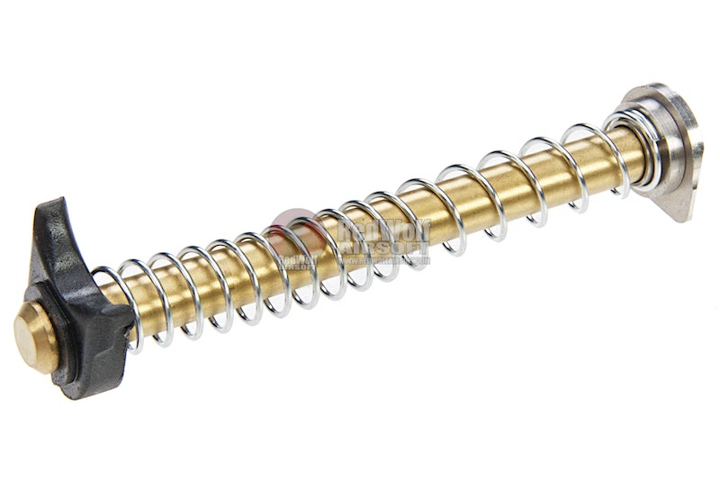 COWCOW Technology Stainless Steel Guide Rod Set for Tokyo Marui G19 GBB Pistol (Gold)