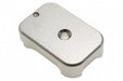 COWCOW Technology Aluminum CNC Tactical Magbase for Marui Model GBB Pistol (Silver)