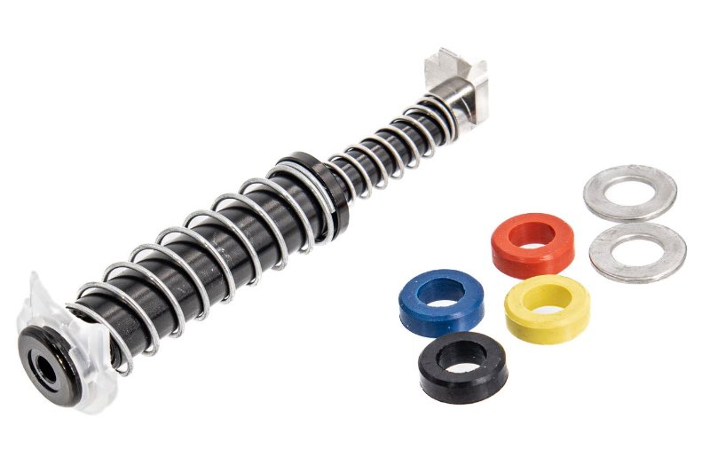COWCOW Technology Stainless Steel Guide Rod Set for Marui G19 Gen 4 Airsoft GBB
